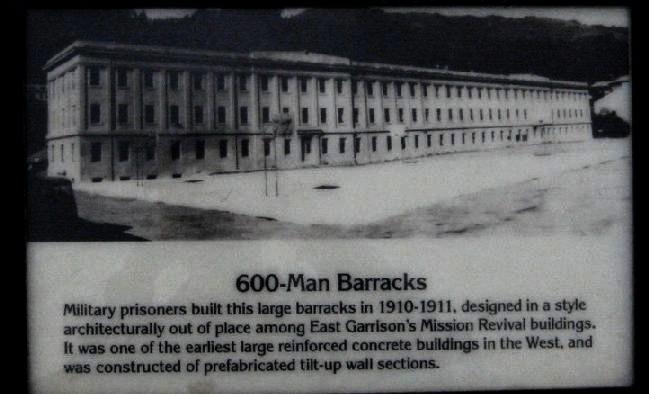 Barracks Plaque