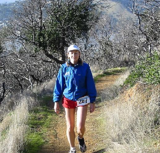 Gillian, Climbing the North Ridge Trail for the Umteenth Time