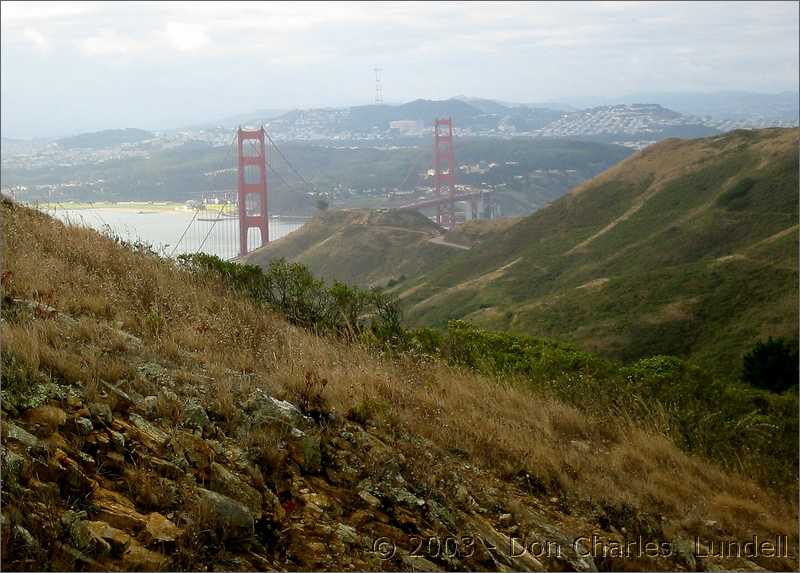 One last look at the Golden Gate Bridge