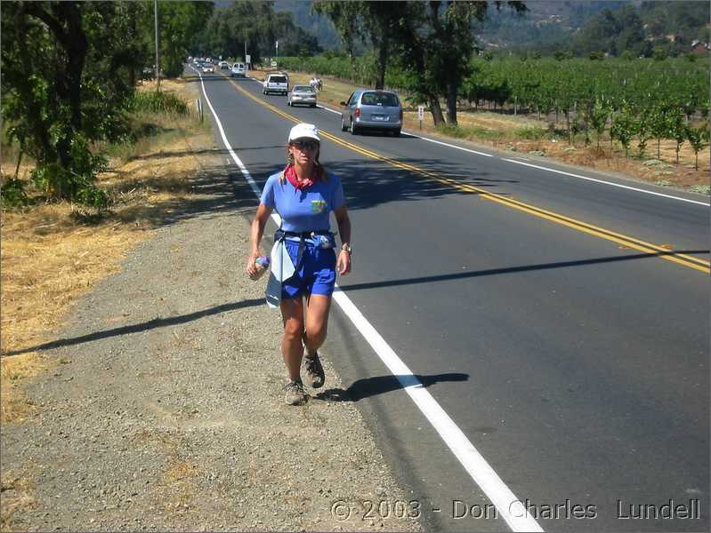 Gillian on the evil Hwy 12