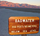 Starting point of Badwater ultra-marathon