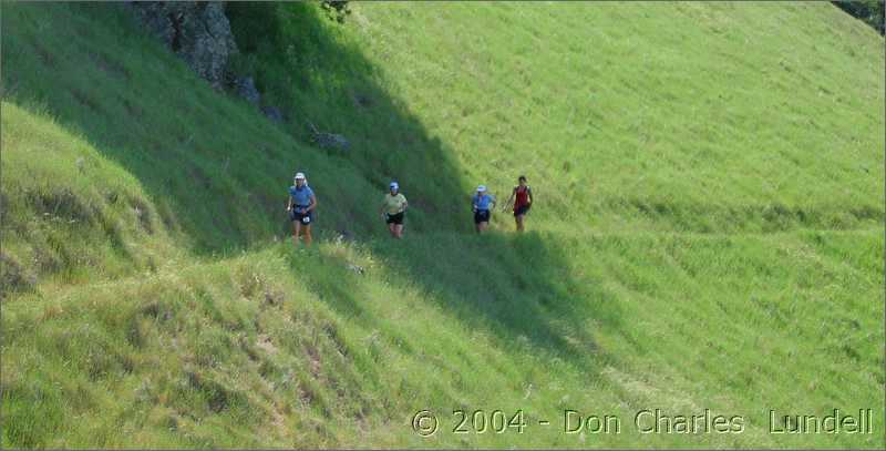 Here come the runners