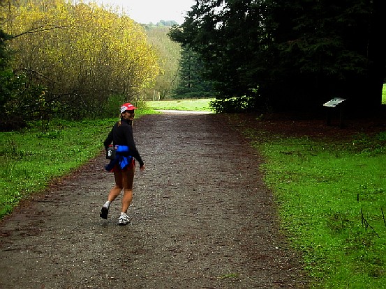 Gillian on the Stream Trail