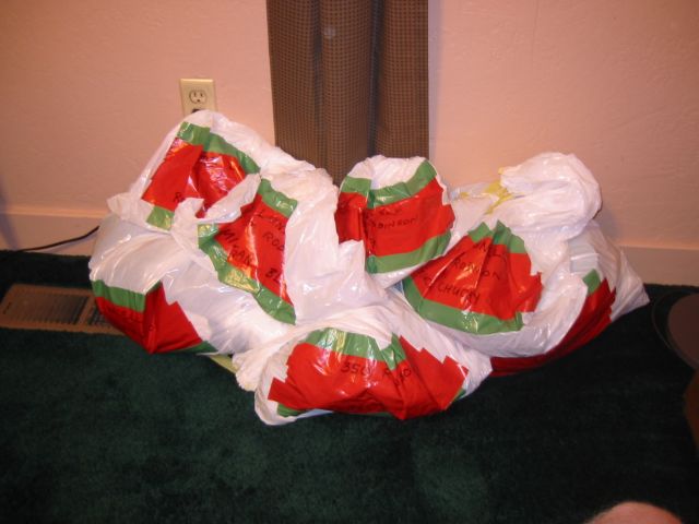 Pile o' bags