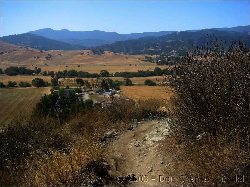 Desert-like single track