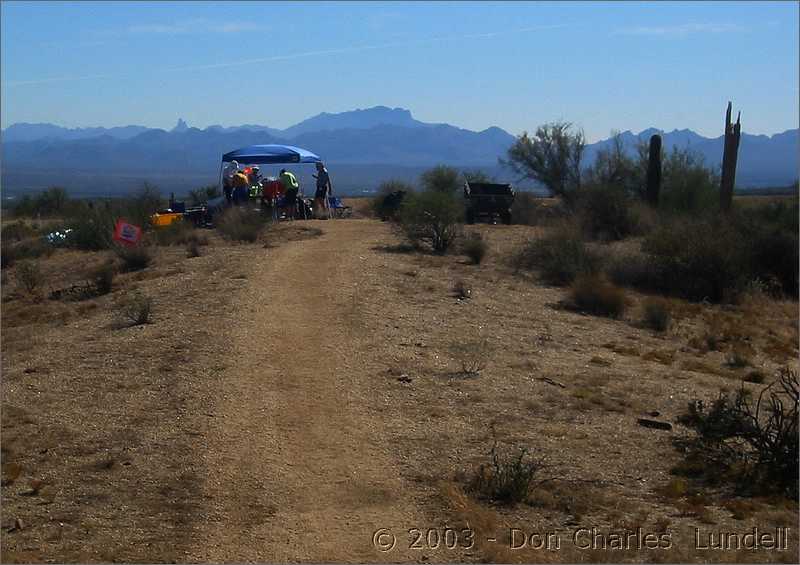 Coyote Camp aid station?