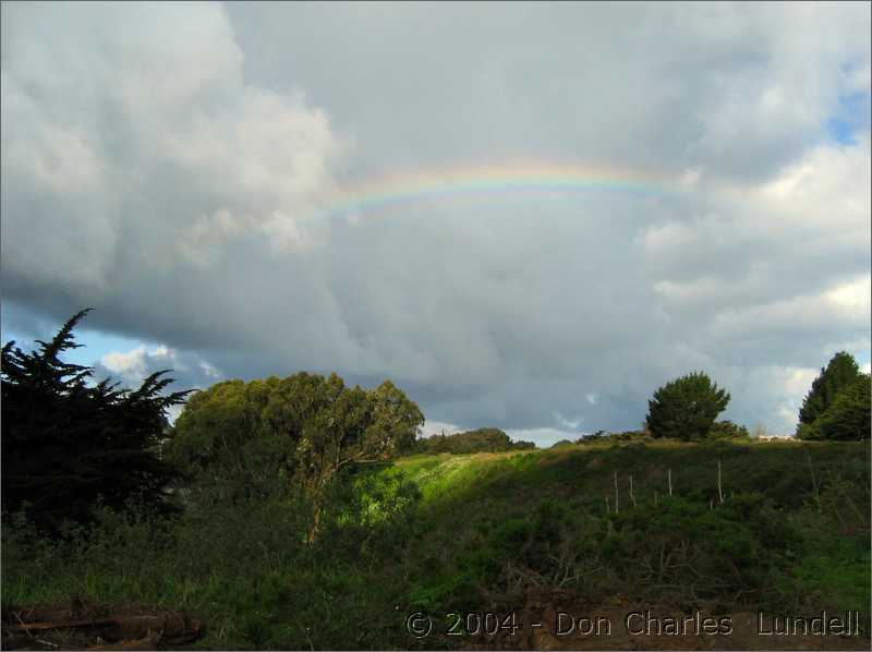 Pot of gold at the Golden Gate Bridge?