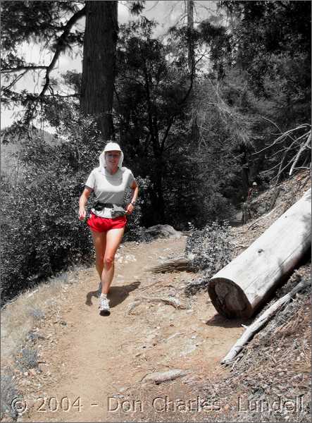 Red shorts in El Dorado Canyon