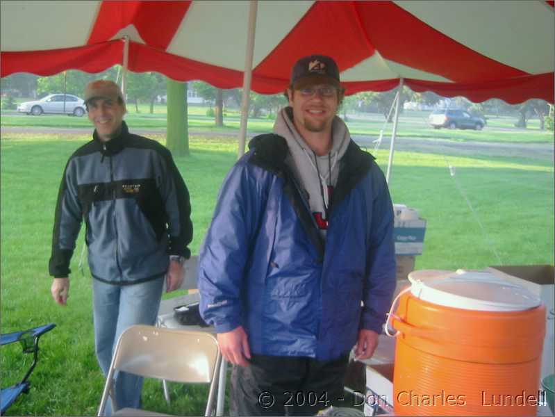 The far side aid station guys