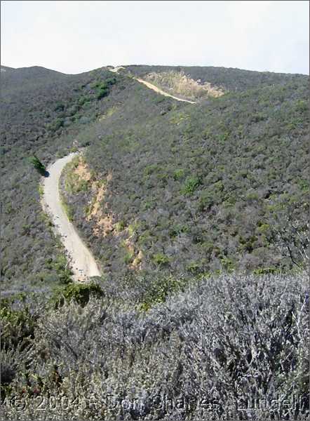 Winding over the bluffs