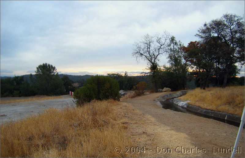 Morning at the Maidu aid station