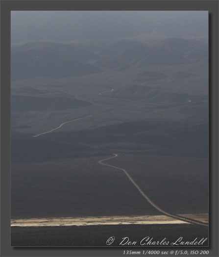 Looking back toward Towne Pass